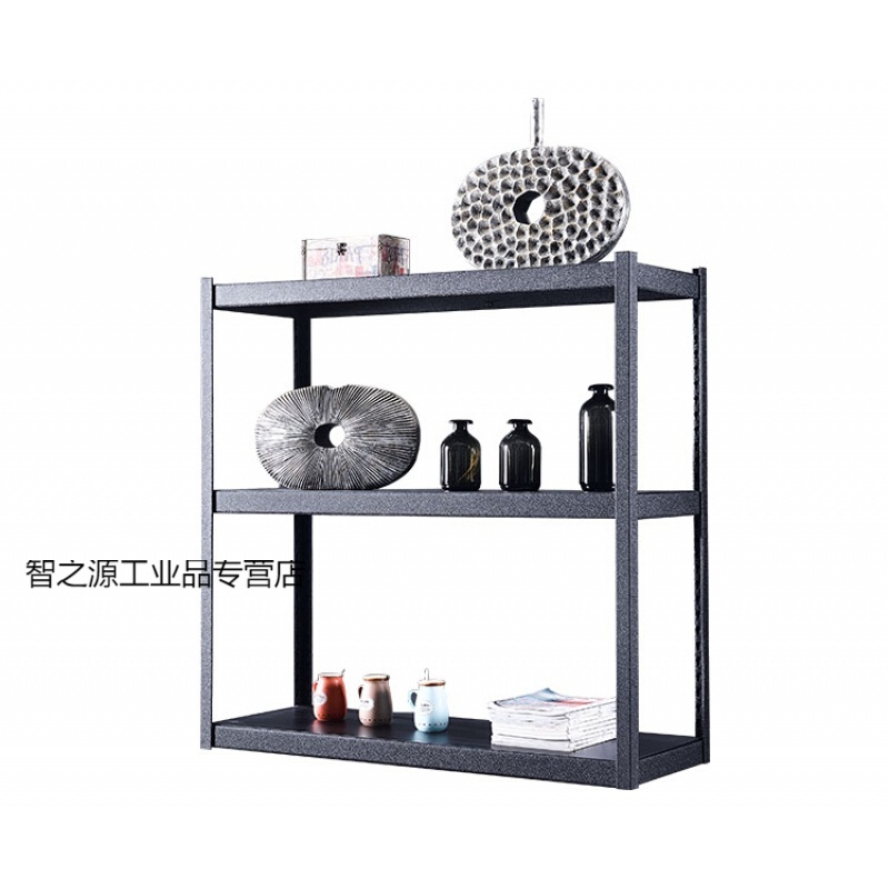 定制适用三层中型货架置物架展示储物仓库仓储厨房阳台车库架金属酒架
