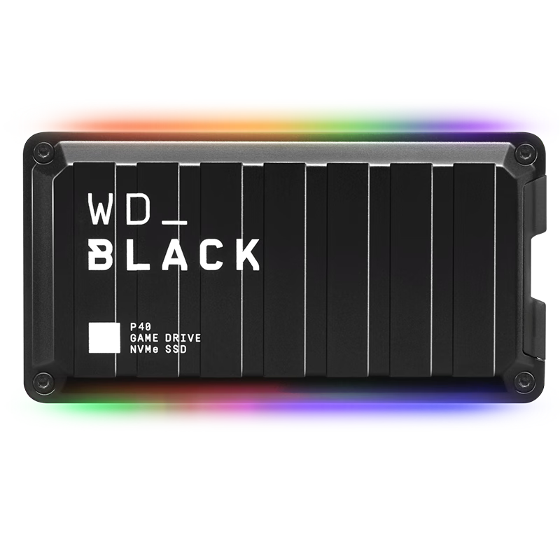 西部数据 WD BLACK P40 USB3.2 移动固态硬盘 Type-C 1TB