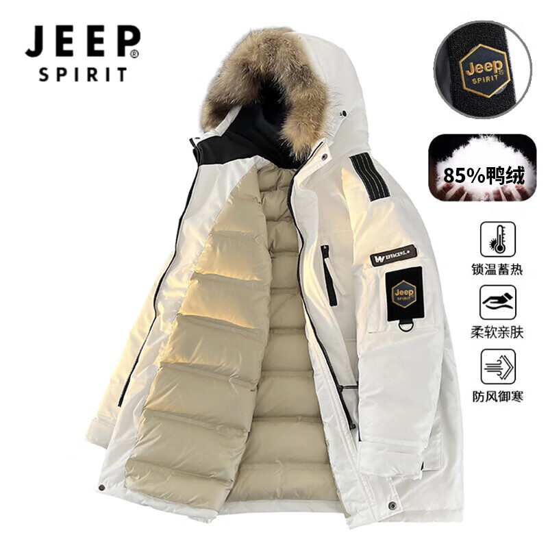 ���ڲ�����JEEP SPIRIT�������޷���Ů�������ɼӺ�ů�����·���ñ���¼Ӻ�ѩ�ص�ɽ�� ����Ůͬ���ɫ XL
