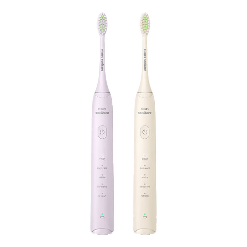 飞利浦（PHILIPS）电动牙刷牙医推荐 S3成人男士女士情侣声波震动牙刷HX2471 5效宝藏刷五种模式【生日礼物送女友】 S3-5大模式 情侣款（瑞斯白+绝绝紫）