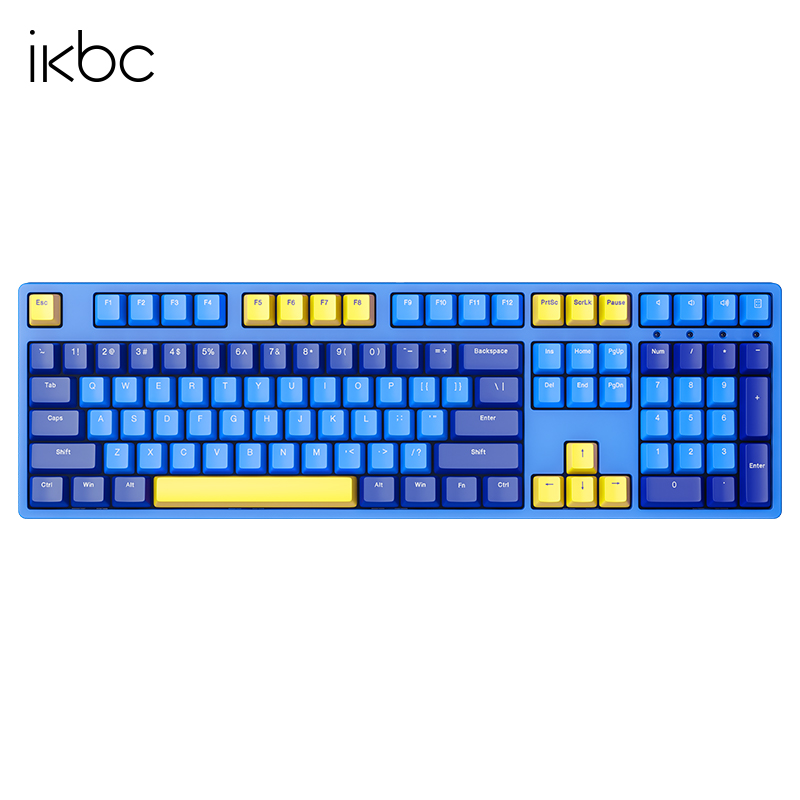 ikbc深海无线键盘机械键盘无线游戏键盘自营电脑外设有线办公