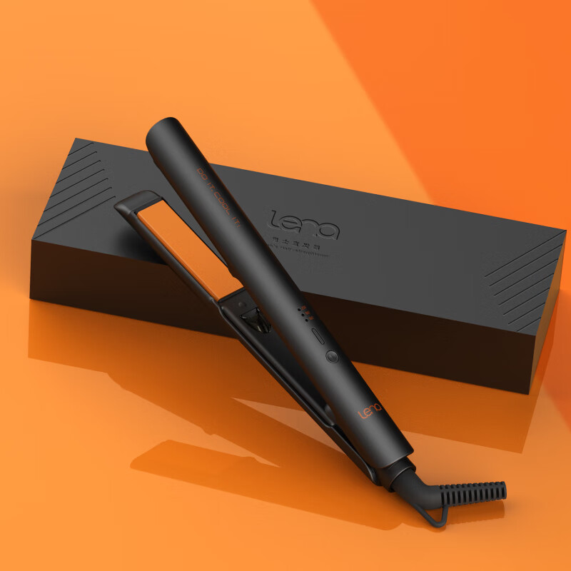 lena夹板男生卷发棒男士专用迷小型直板夹短发负离子蓬松烫发神器 负