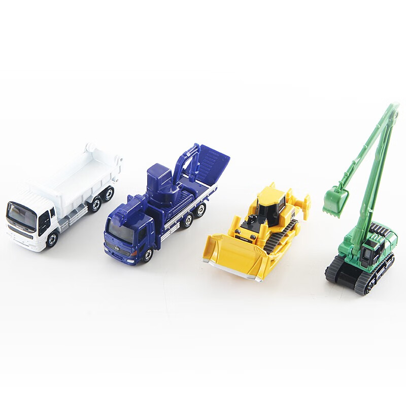 多美（TAKARA TOMY）多美卡合金小汽车模型男玩具建设车辆工程车套组856566