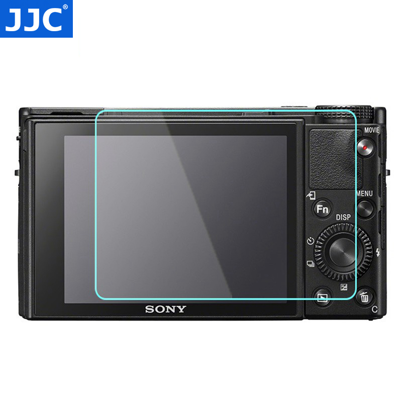 JJC 索尼黑卡RX100M6 M7 M5 M5A M4 M3钢化膜RX1R RX1相机屏幕保护贴膜