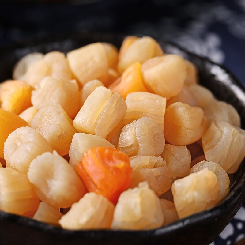 海鲜颂大干贝瑶柱宝宝扇贝柱海鲜干货普食煲汤食材清香甜