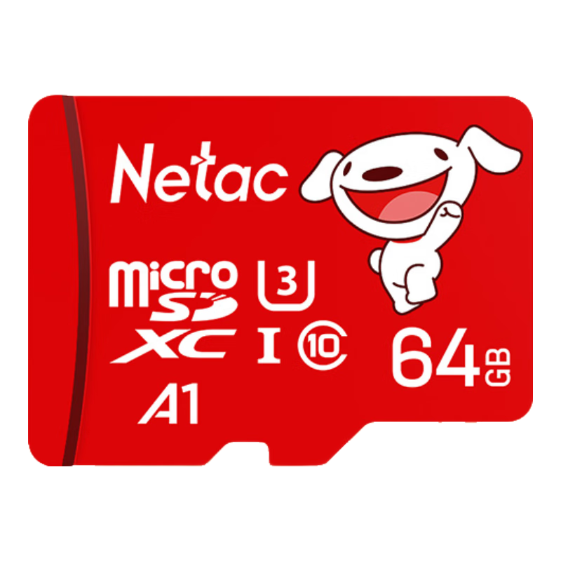 �ʿƣ�Netac����JOY������ 64GB TF(MicroSD)�洢�� A1 U3 C10 ����100MB/s�г���¼�ǣ�������������ڴ濨