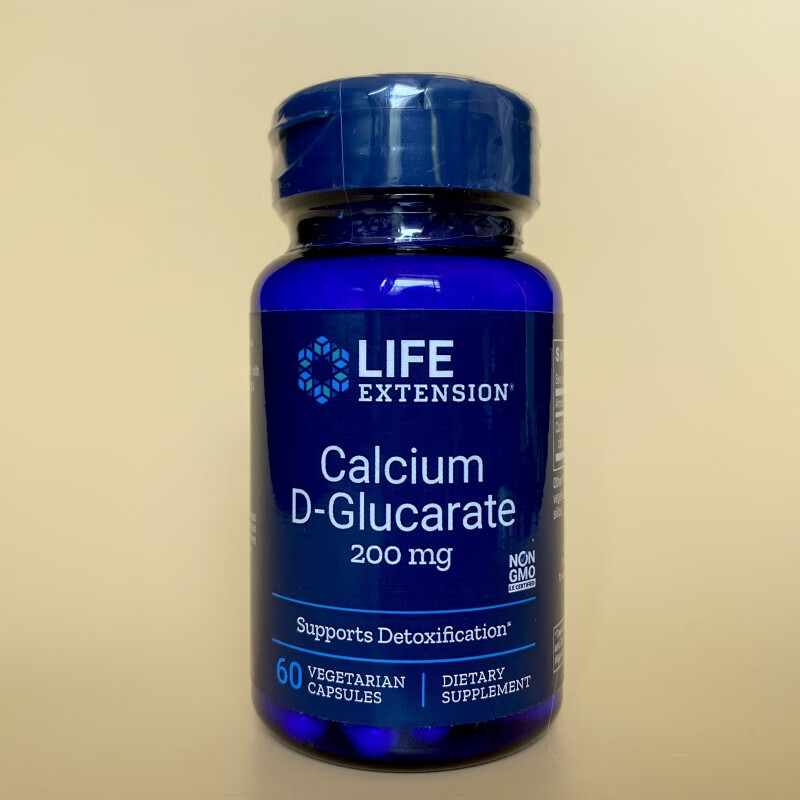 脂溶性  life extension calcium d-glucarate 重金属 e 重金属