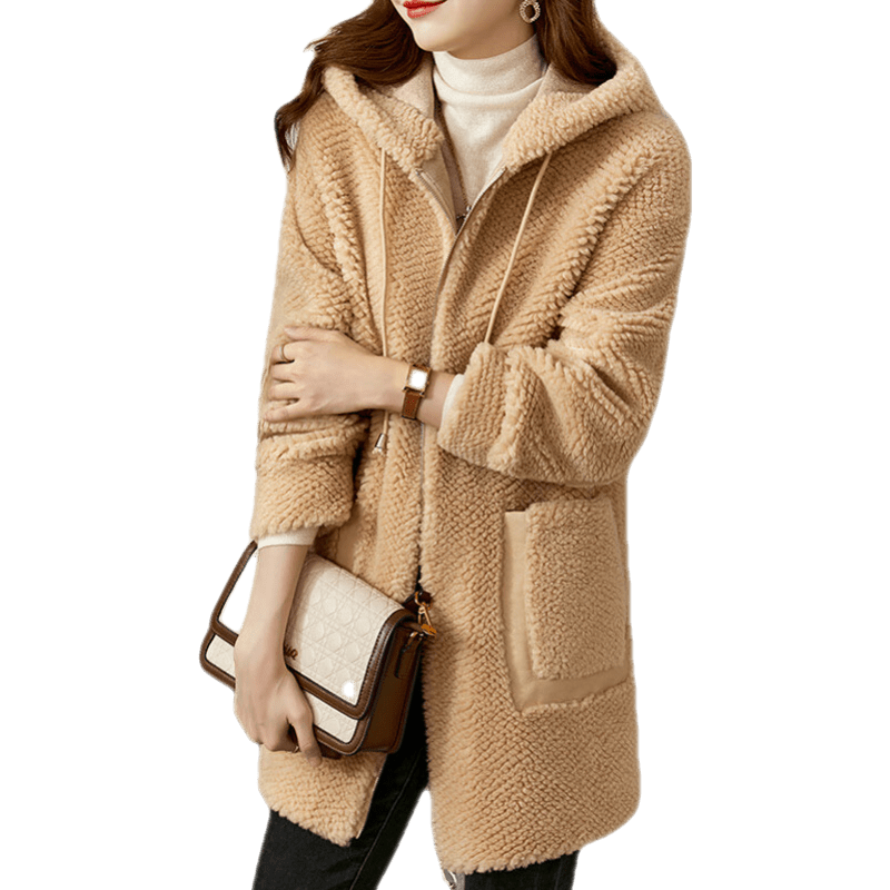 梵希蔓品牌皮草外套50391：高贵、优雅、保暖