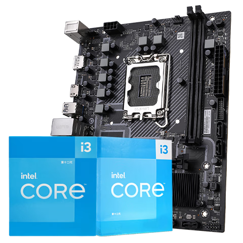 �߲ʺ磨Colorful��Ӣ�ض���Intel��B760 H610��intel i3 12100F 14�� 14100F��u��װ H610M-D D4 V20 12��حi3 12100ح������ 1920Ԫ