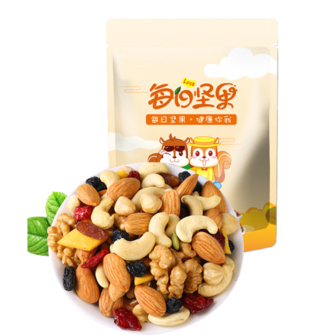 hywlkjm每日坚果独立包装混合果仁每日坚果孕妇优质代餐零食小吃 每日