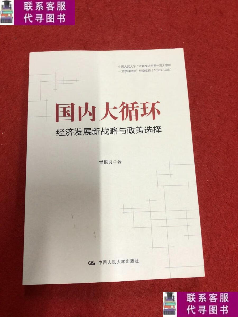 【二手9成新】贾根良国内大循环:经济发展新战略与政策选择 /贾