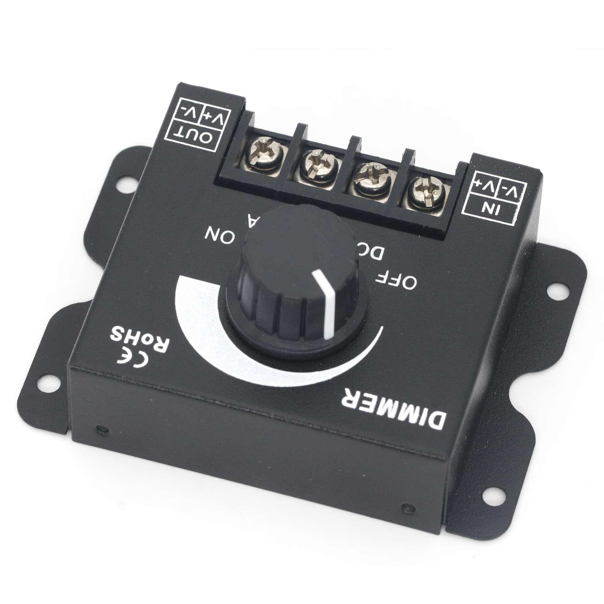 惠利得led软硬灯条灯带调光器亮度调节器 dimmer 旋钮开关12v/24v 30a