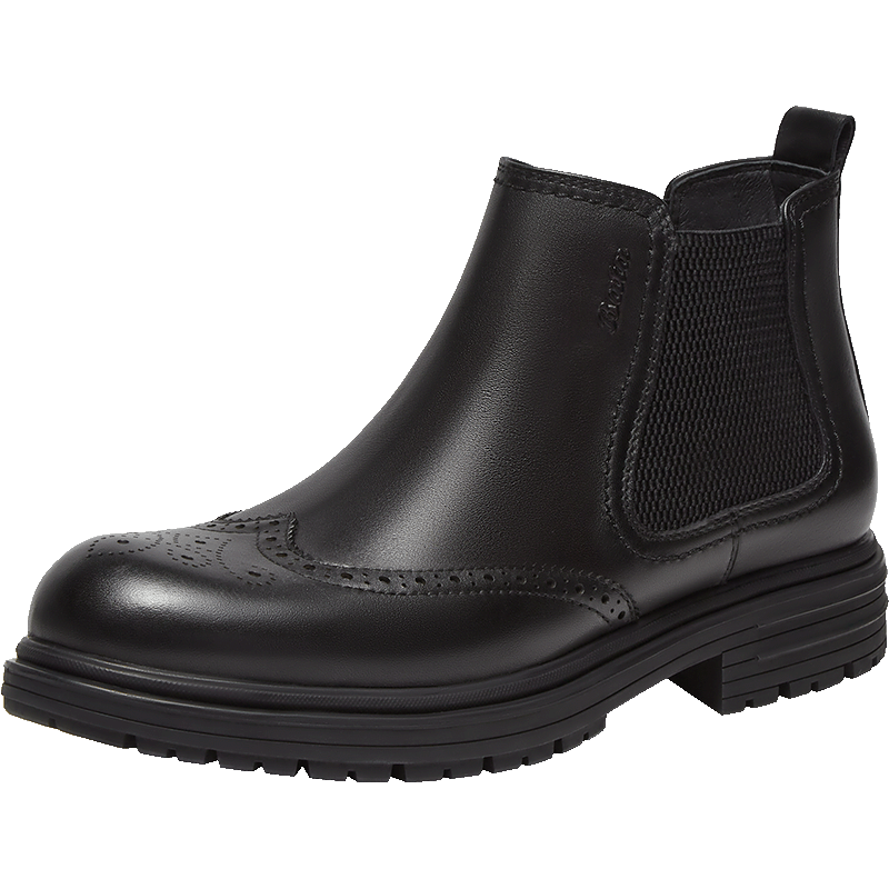 Bata�ж���ѥ�ж��̳��¿�ţƤӢ�׷�ͨ�ڲ���˵�ѥZ6109DD4 ��ɫ-���� 39