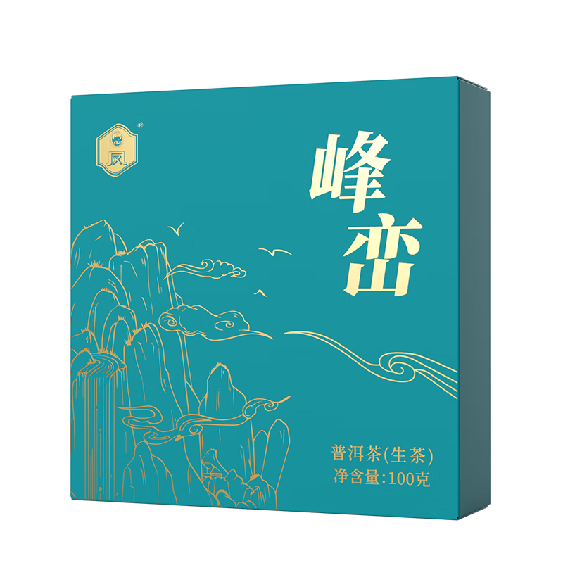 鳳（feng） 牌白茶 壽眉云南大葉白茶緊壓茶200g 中華老字號云南白茶 200g