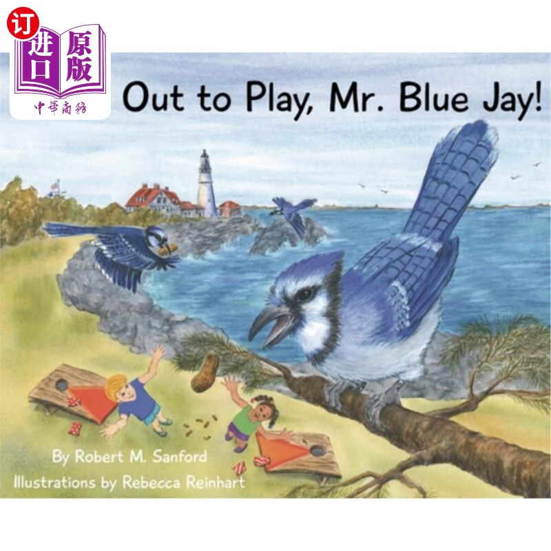 海外直订come out to play, mr. blue jay! 出来玩吧,蓝鸦先生!