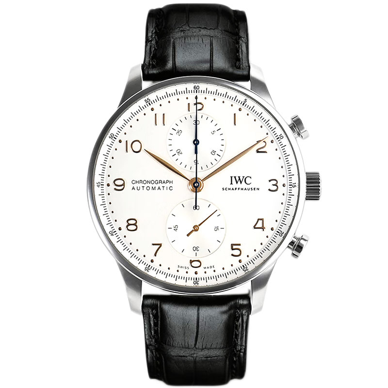 【二手95新】盒证iwc万国男表 葡萄牙计时系列精钢自动机械手表 二手