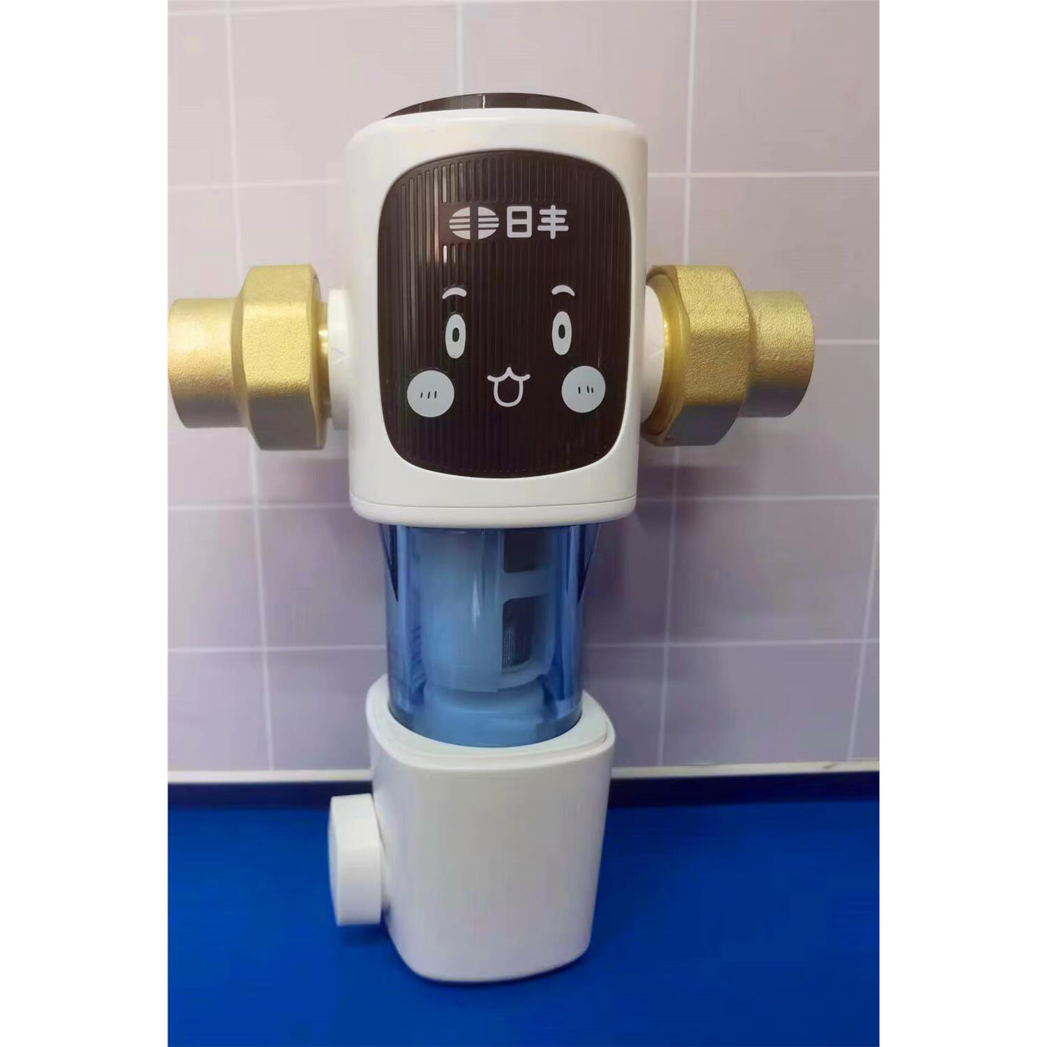 日丰三代前置过滤器自动反冲洗全屋净水4吨大流量40微米过滤 三代前置