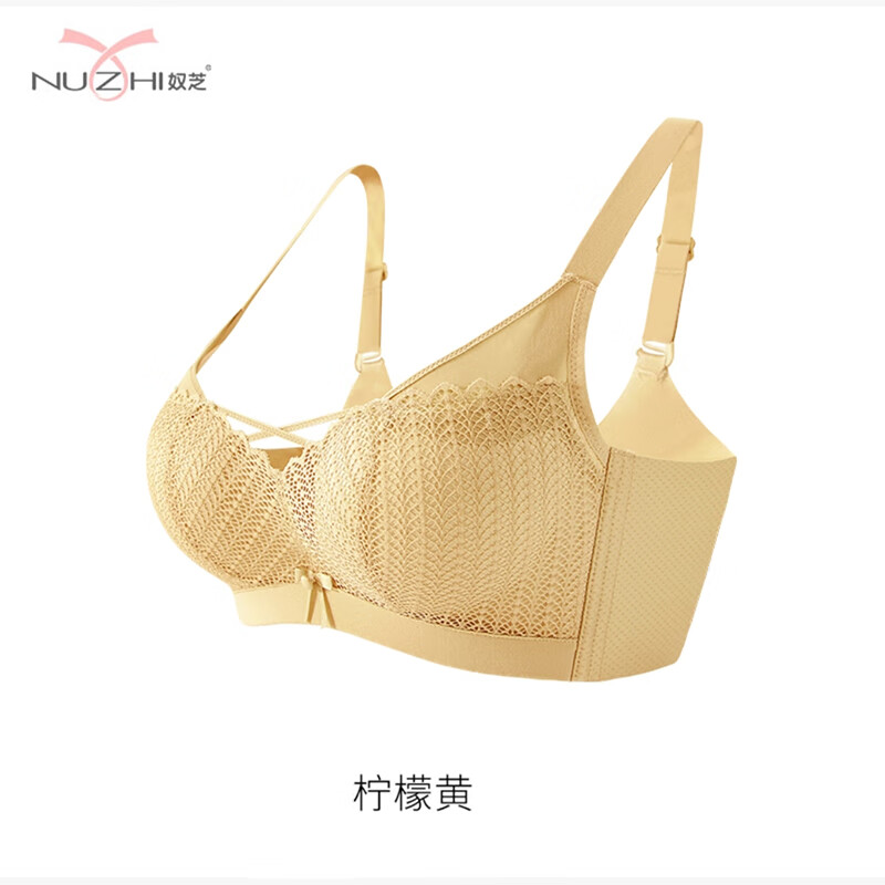 sagiv奴芝内衣旗舰小胸显大9067无钢圈聚拢内衣无磁过安检侧收副乳