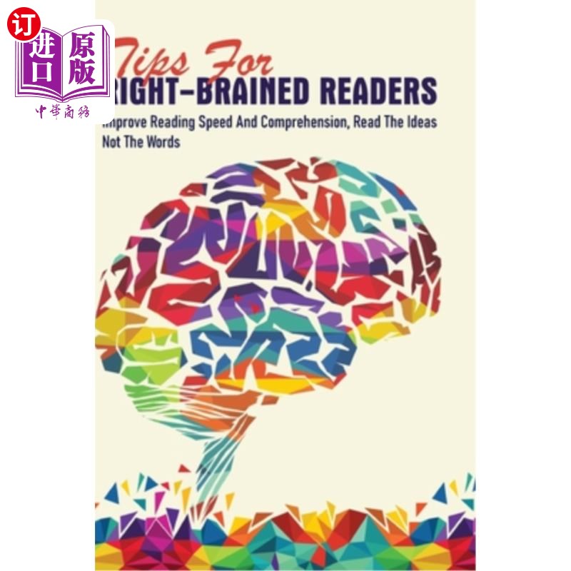 海外直订tips for right-brained readers: improve reading speed