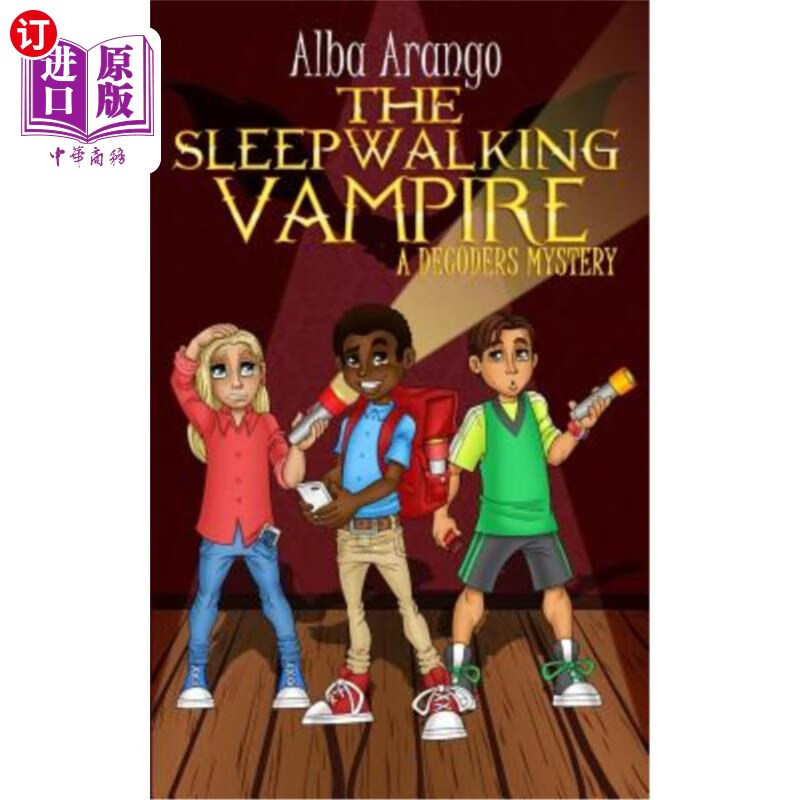 海外直订the sleepwalking vampire 梦游的吸血鬼