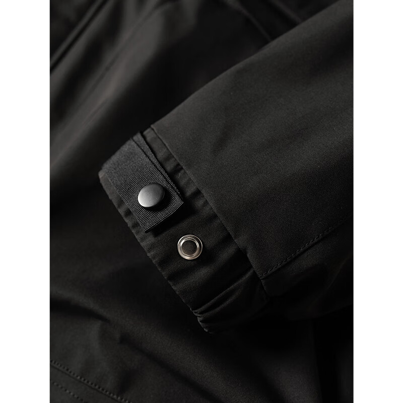 William fox&sons新型三防定制户外面料人体工学立体裁剪机能轻户外仿冲锋YI夹克男 暗黑色 【御寒-10℃ 】 2XL (54)