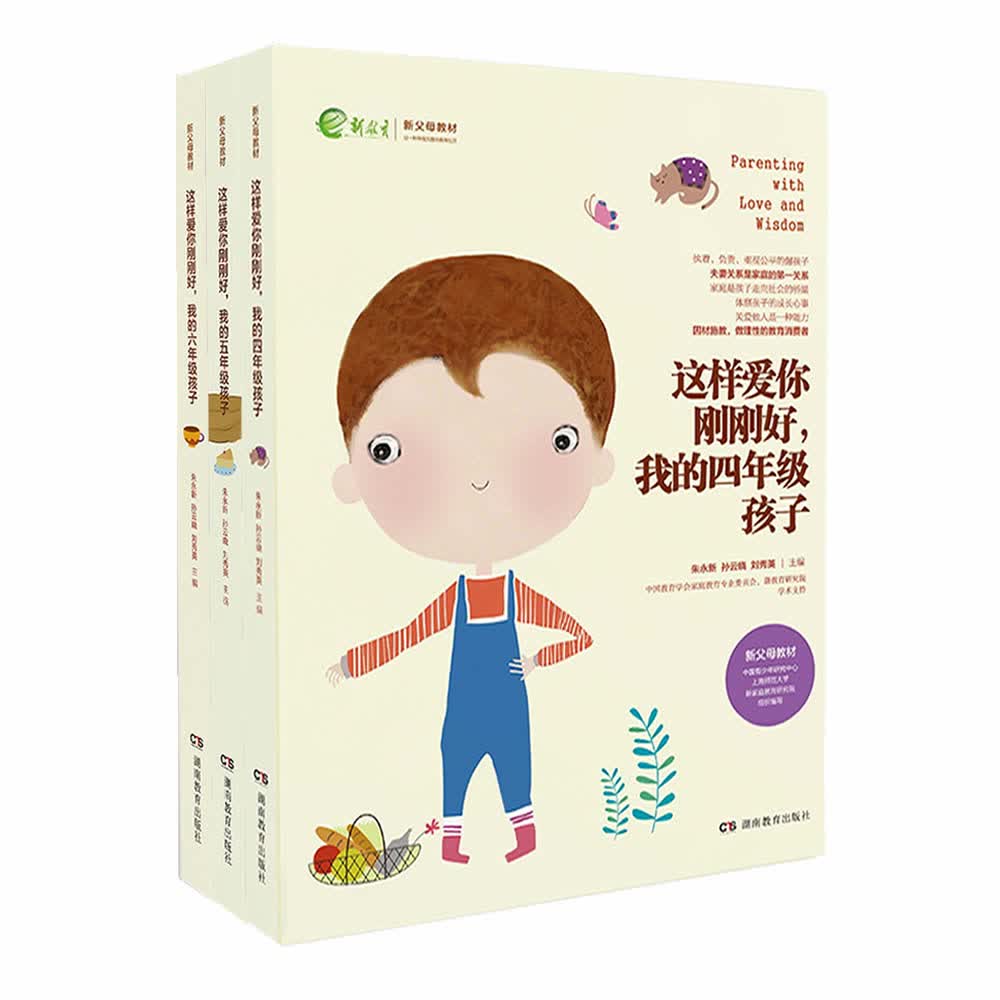 这样爱你刚刚好，捕捉小学高年级关键期（共3册）一丹奖获得者朱永新教授主编