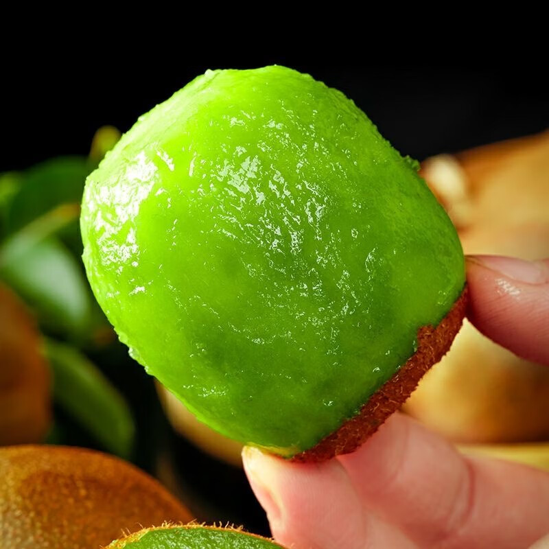 金百粟陕西眉县翠香猕猴桃徐甜香 新鲜时令生鲜水果绿心猕猴桃礼盒 精选30枚装[单果70-90g] 精选徐甜香