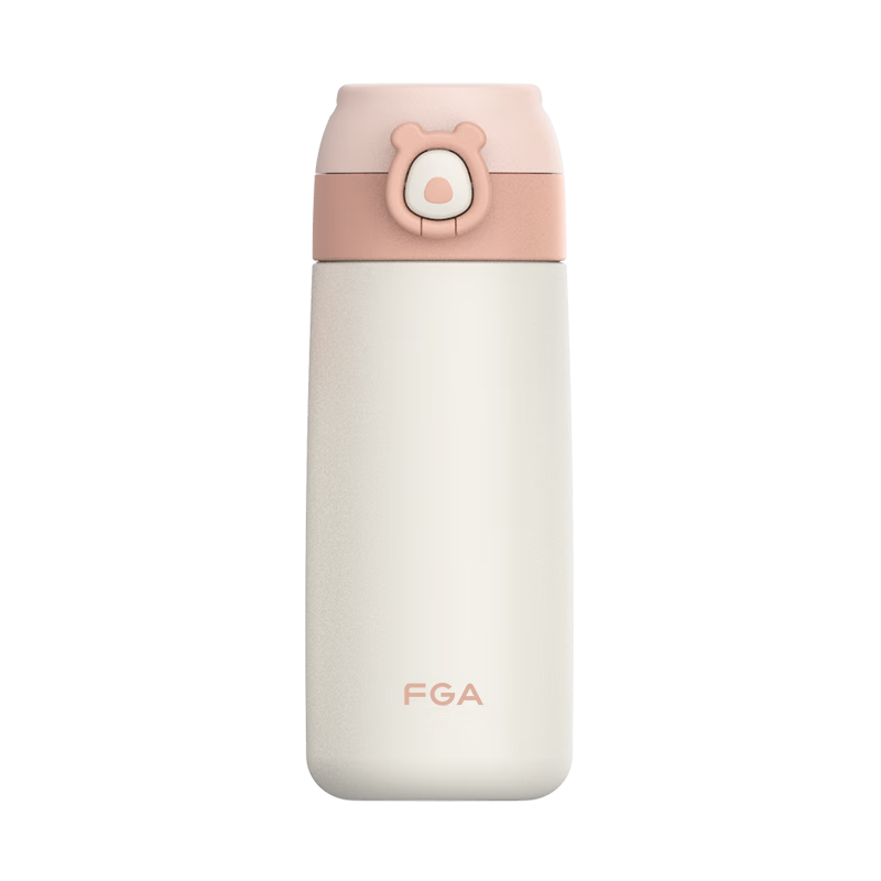 FGA富光吸管保温杯316不锈钢儿童弹盖杯孕妇男女士高颜值学生水杯子