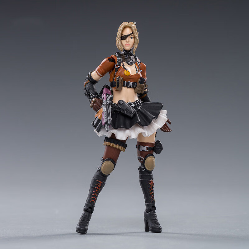 穿越火线人偶模型1:18 cf  斯沃特猎狐者刀锋白狼零葵