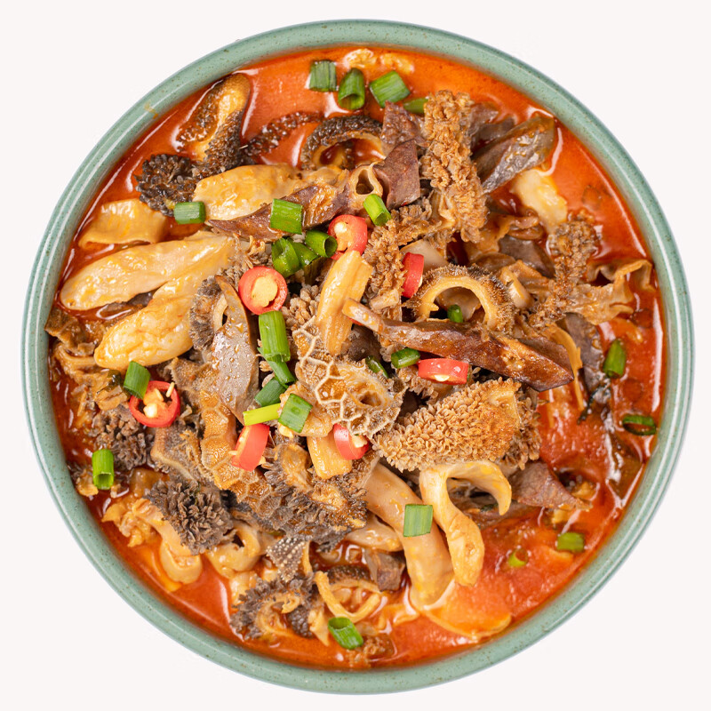 滇初内蒙古羊杂汤加热即食全套羊汤羊肉汤速食羊杂碎火锅真空熟食