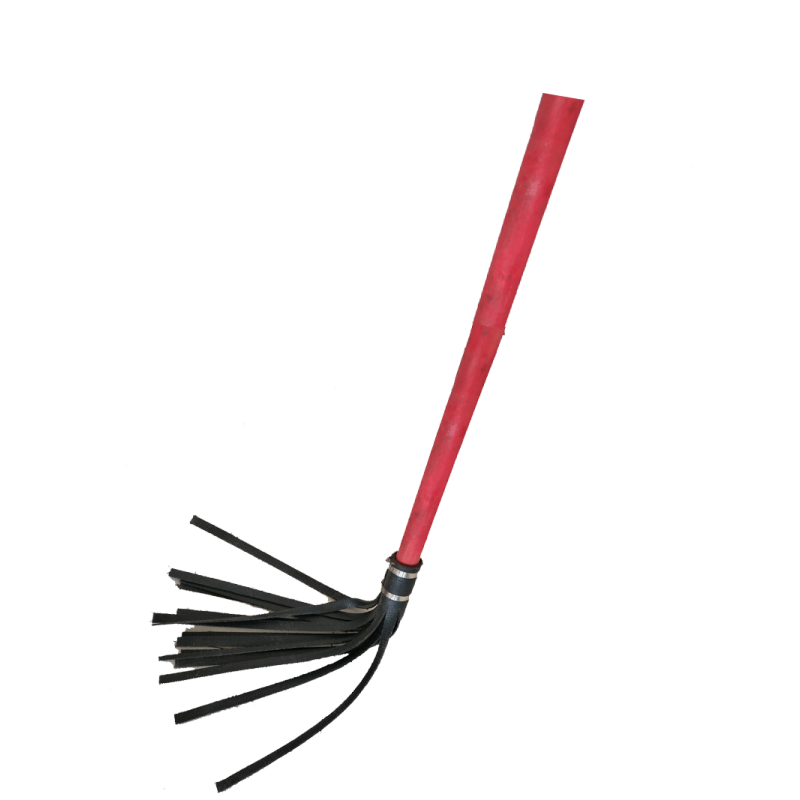 森林扑火二号工具橡胶打火鞭2号灭火拖把20根胶条消防打火把 加粗一个