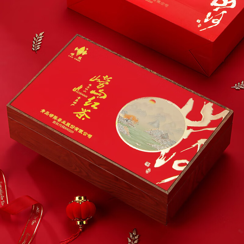 崂陈崂山红茶礼盒浓香型茶红茶叶青岛特产礼盒装送礼500g 500g