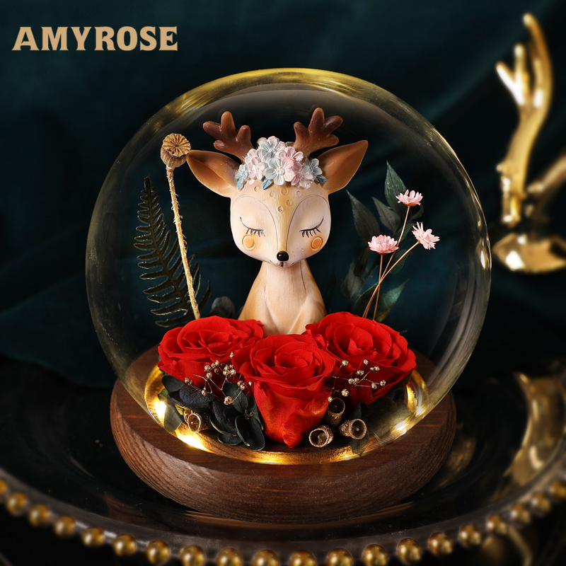 AMYROSE������һ¹����õ�廨�������ʥ��������������Ů�Ѱ��˹��� һ¹����-��ɫ 113Ԫ