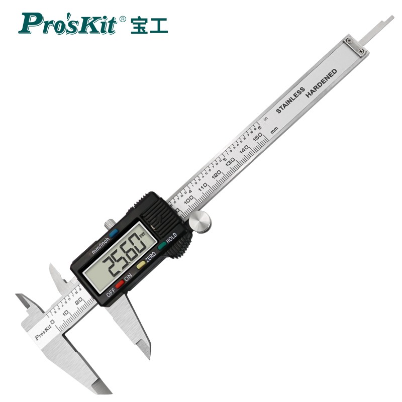宝工（Pro'sKit）高精度数字型游标卡尺(公英制) 不锈钢150mm 数显卡尺 PD-151属于什么档次？