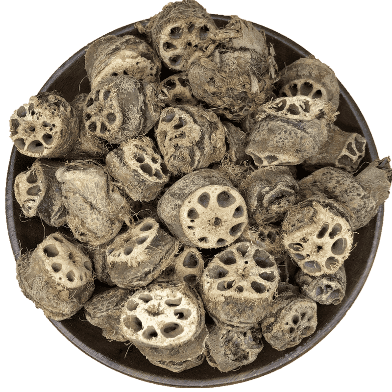 藕节500g藕节干中药材新鲜干藕节小藕节连藕节用另售芦根磨粉