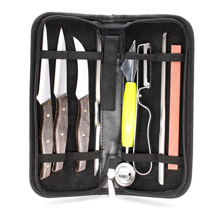 5厨师食品雕刻刀套装食品雕刻刀主刀水果雕花刀拼盘工具套装 雕刻刀