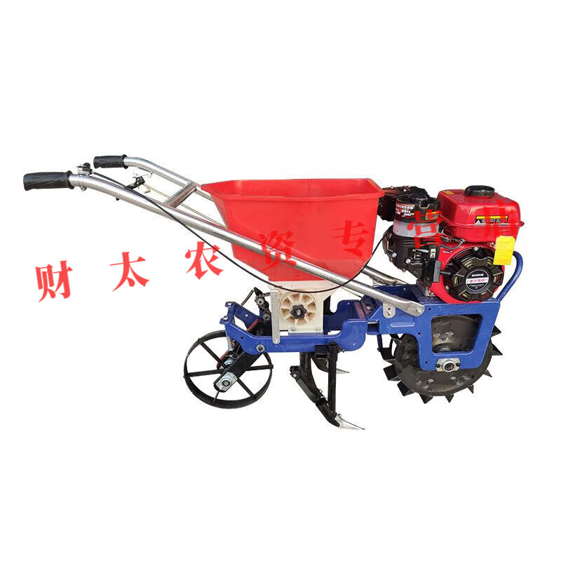 短云新款施肥除草播种汽油机追肥神器微耕机玉米播种机多功能机械
