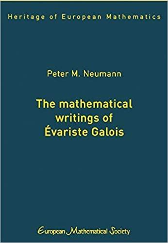 现货 The mathematical writings of Évariste Galois