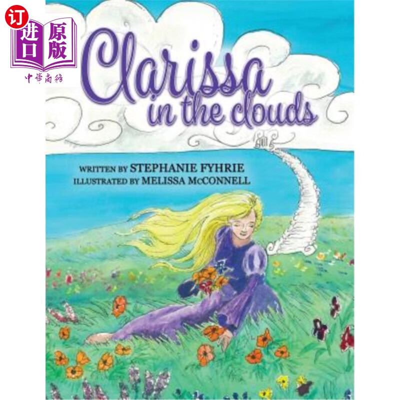 海外直订clarissa in the clouds 云中的克拉丽莎