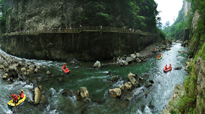 贵州旅游纯玩休闲激情观光南江大峡谷一日游贵阳出发