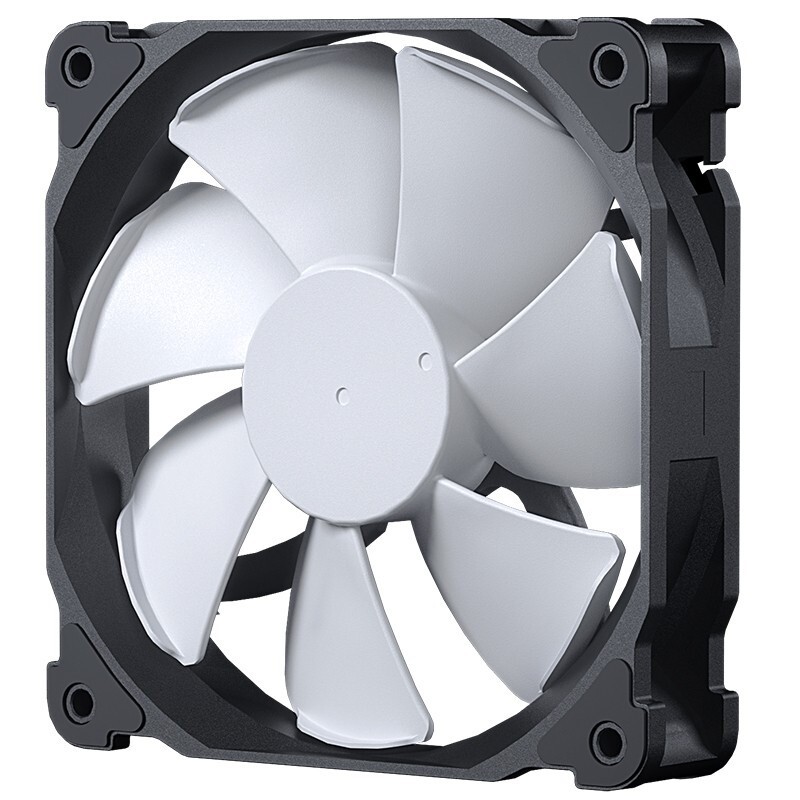 追风者(PHANTEKS) F120MP 黑白12cm机箱冷排散热风扇(V2升级版/FDB液压轴/增强风压/4针PWM/五年质保/2200转)