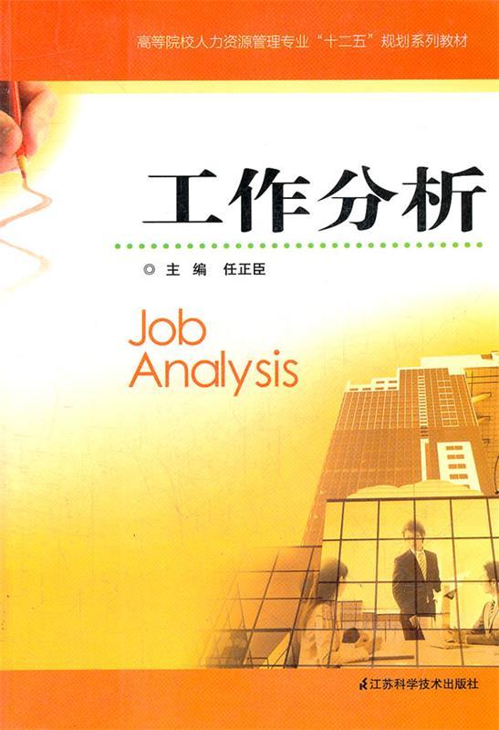 工作分析 主编任正臣【正版书】