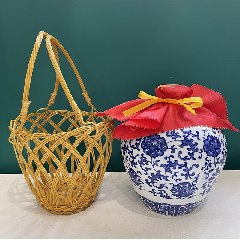 创京懿选散装酒瓶5斤装 陶瓷酒瓶5斤酒坛白酒包装容器景德镇酒壶酒具