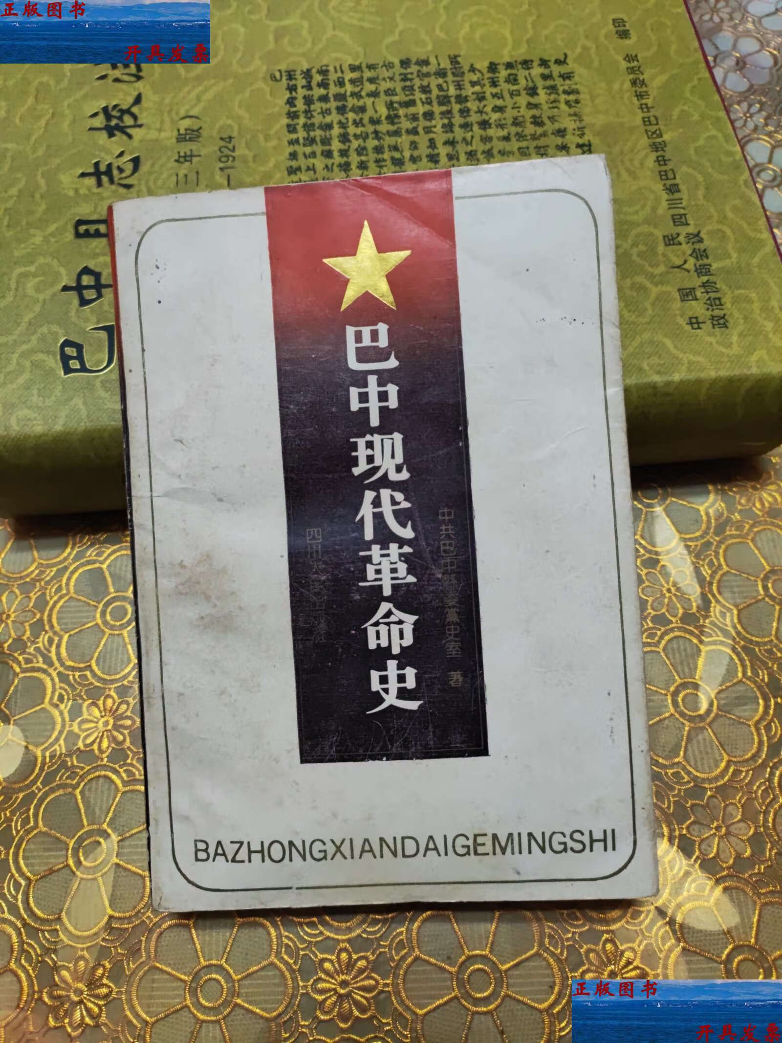 【二手9成新】巴中现代革命史 /中共四川省巴中县委党史研究室 四川