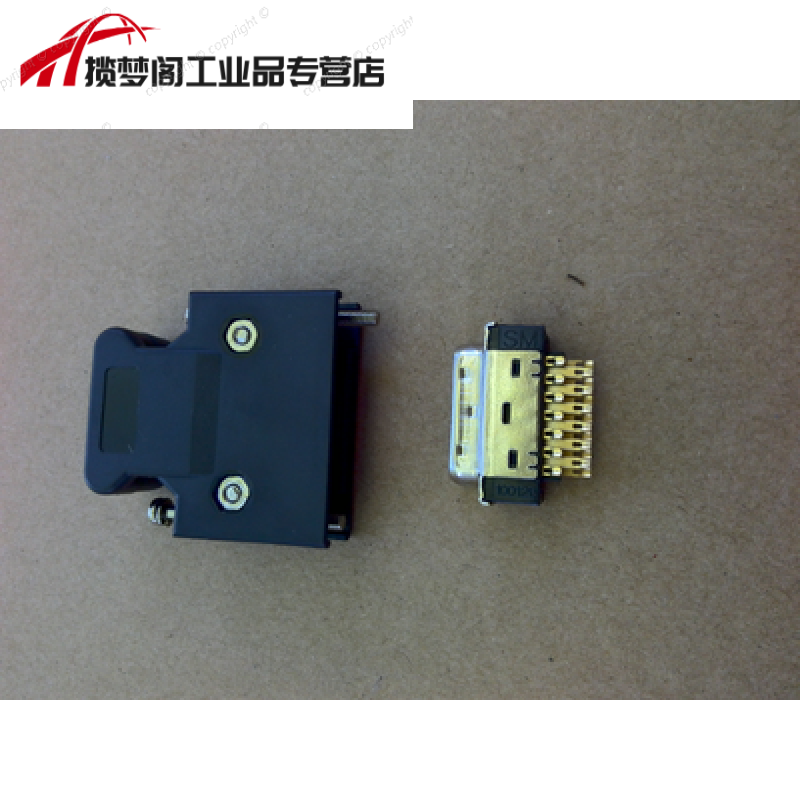 v90伺服x8接口20芯mdr连接器6sl3260-2ma00-0va0