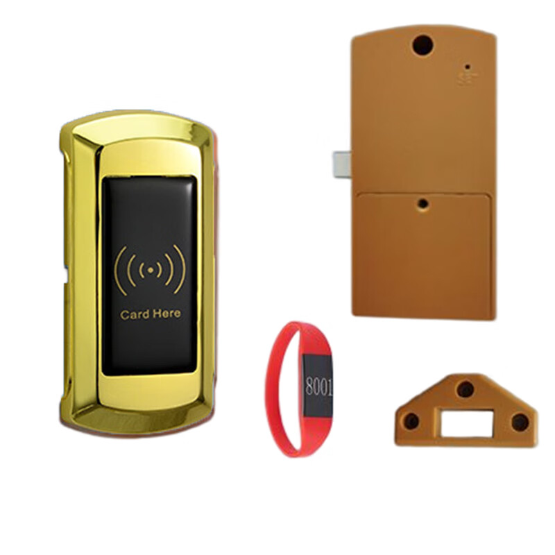 感应锁桑拿锁电子锁浴室中心电子更衣柜锁储物柜子锁 面板 锁 锁扣