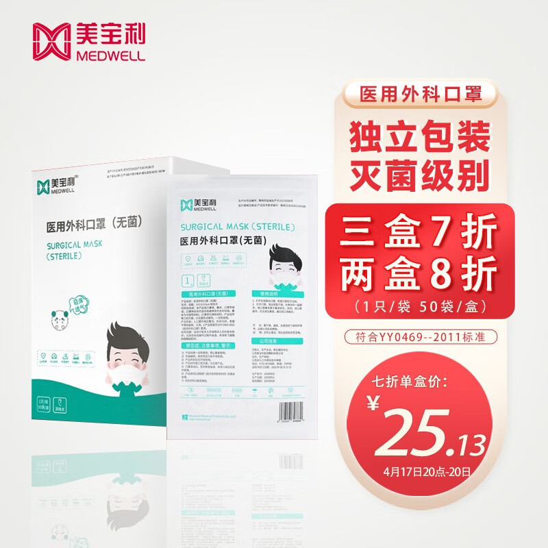 肆无忌惮买口罩?美宝利品牌一次性医用外科口罩价格查询及销售趋势分析