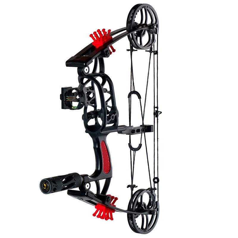 弓箭复合金属射击运动套装射鱼神器机械滑轮弓竞技反曲直拉弓 渔猎