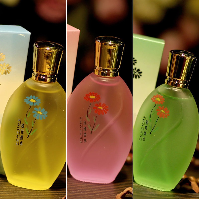 老牌桂花香水女士持久淡香6353a玫瑰茉莉留香水女人味 桂花 茉莉 玫瑰