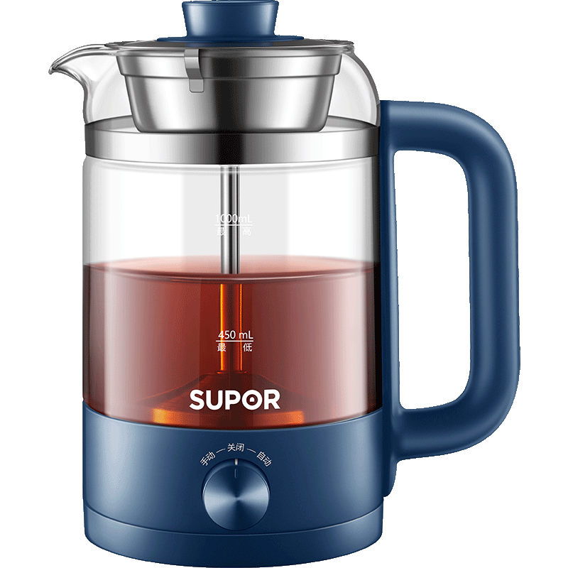 SUPOR 苏泊尔 SW-10C06 煮茶器 1L 蓝色